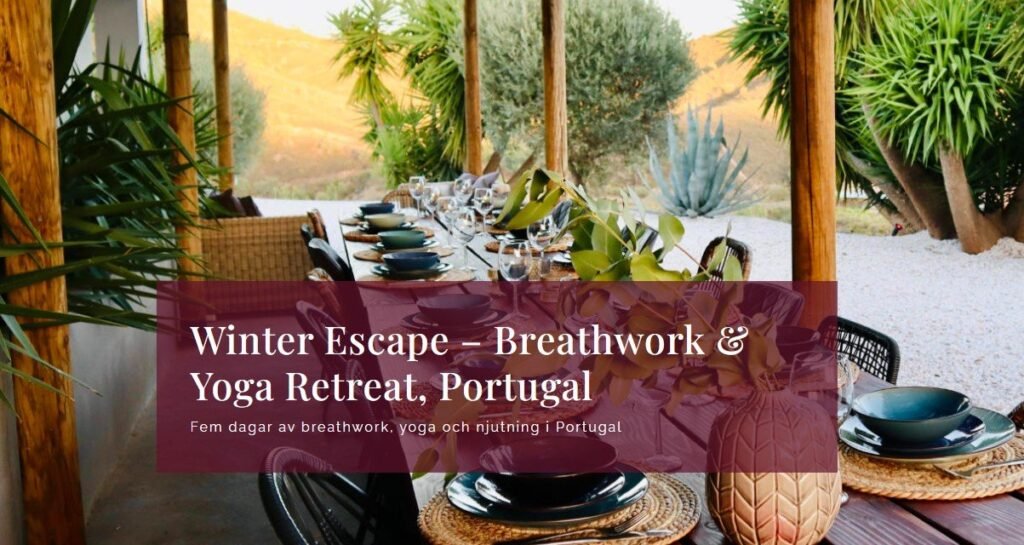 Fem dagar av breathwork, yoga och njutning i Portugal